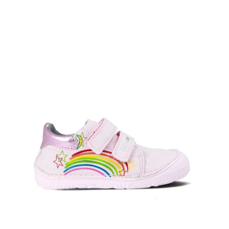 D.D.STEP C073-41805A PLÁTĚNÉ TENISKY Pink | Dětské barefoot tenisky