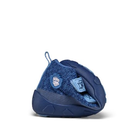 AFFENZAHN LOWBOOT KNIT HAPPY ELEPHANT Blue | Dětské celoroční barefoot boty