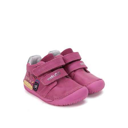 D.D.STEP S070-51253 CELOROČNÍ TENISKY Dark Pink | Dětské barefoot tenisky