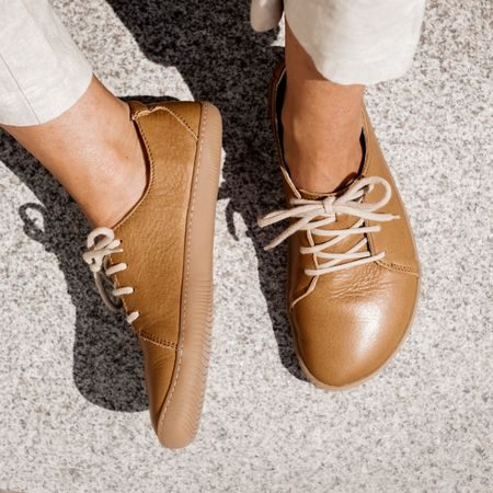 AYLLA BAREFOOT INCA DÁMSKÉ Sand | Dámské barefoot polobotky
