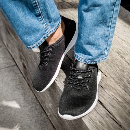 GROUNDIES BALANCE 2.0 Black | Barefoot tenisky