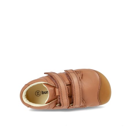 BUNDGAARD PETIT Cognac | Dětské celoroční barefoot boty