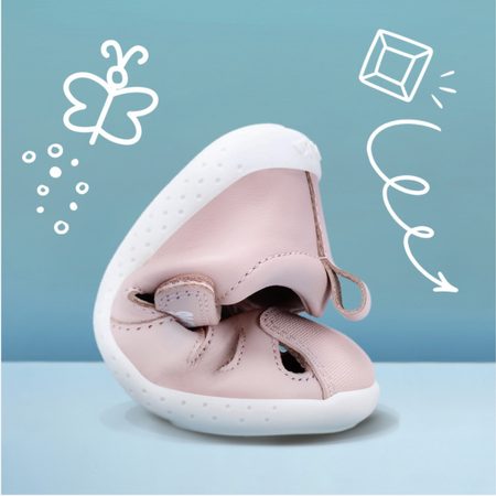 GARVALÍN SANDÁLY Pink | Dětské barefoot sandály