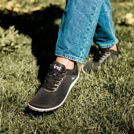 FREET VIBE Black | Barefoot sportovní tenisky