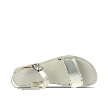 ANGLES HESTIA Gold | Dámské barefoot sandály
