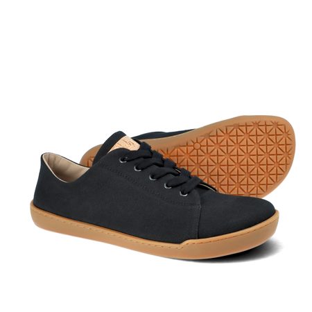 CRAVE WOODSTOCK Black | Barefoot tenisky