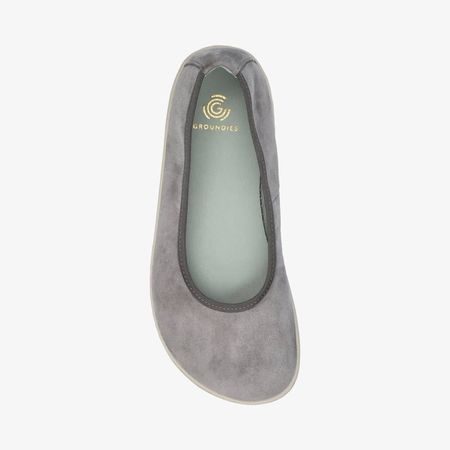 GROUNDIES LILY SOFT Barefoot+ WOMEN Grey | Dámské barefoot baleríny 6