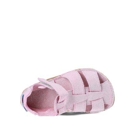 BABY BARE SANDÁLKY/BAČKORY NEW Sparkle Pink | Dětské barefoot sandály