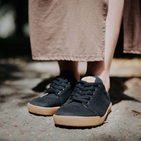 CRAVE WOODSTOCK Black | Barefoot tenisky