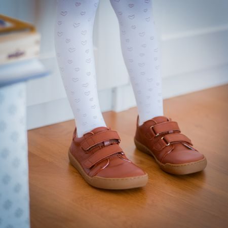 CRAVE SPRINGFIELD 2.0 Cognac | Kids barefoot sneakers