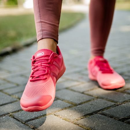 XERO SHOES HFS II Raspberry / Sunset Coral Gradient | Dámské sportovní barefoot tenisky