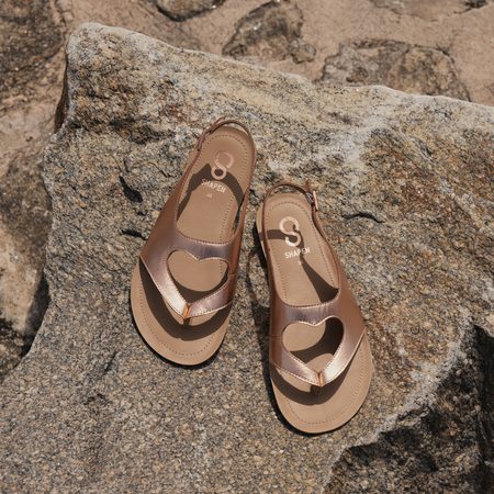SHAPEN SANDÁLKY MAI 2.0 Rose Gold | Dámské barefoot sandály