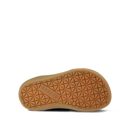 CRAVE TALINN Brown | Dětské zimní zateplené barefoot boty