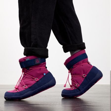 AFFENZAHN SNOWBOOT VEGAN FLAMINGO Pink