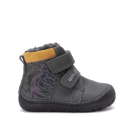 D.D.STEP W073-42488A ZIMNÍ KOTNÍKOVÉ BOTY Dark Grey 1