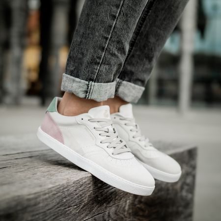 GROUNDIES NOVA GS1 WOMEN Beige Pink | Dámské sportovní tenisky