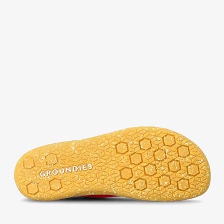 GROUNDIES ACTIVE Red | Barefoot sportovní tenisky