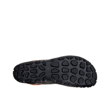 FREET CALVER Orange/Black | Barefoot sportovní tenisky