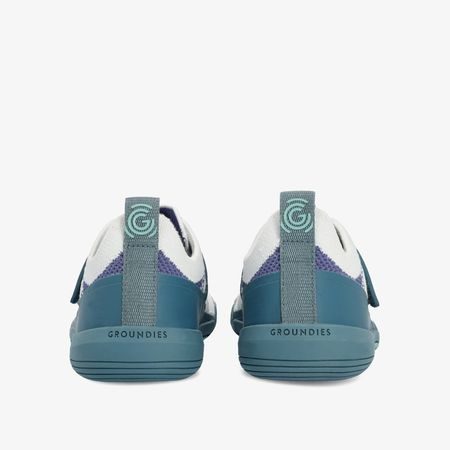 GROUNDIES G-Flex Stone/Teal | Sportovní barefoot tenisky