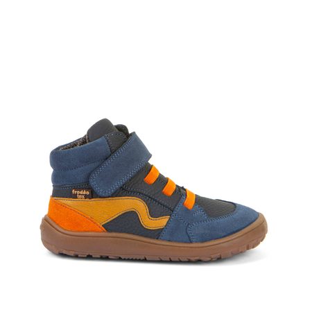 FRODDO TEX GO Blue Denim | Dětské celoroční barefoot boty