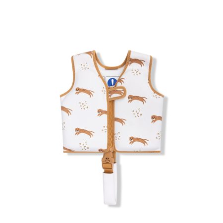 ZÁCHRANNÁ VESTA PRO DĚTI Brown Leopard 1-2 roky
