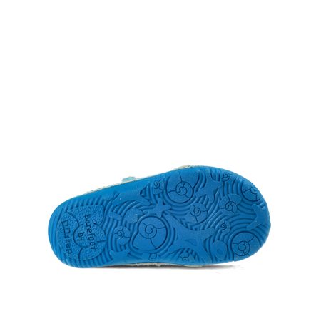 D.D.STEP C073-41900A PLÁTĚNÉ TENISKY Sky Blue | Dětské barefoot tenisky