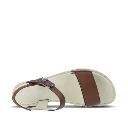 ANGLES HESTIA Brown | Dámské barefoot sandály