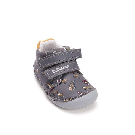 D.D.STEP S070-52480A Šedá | Dětské barefoot tenisky
