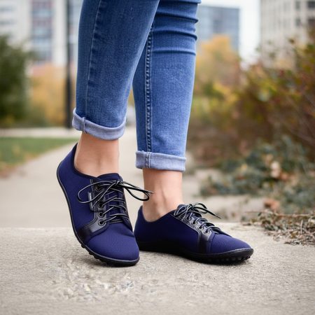 LEGUANO CITY Blue | Barefoot tenisky