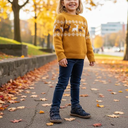 FRODDO UP TEX AUTUMN Stars | Dětské celoroční barefoot boty