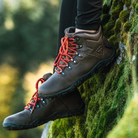 KILPI BARE HIGH WP-U Tmavě Zelené | Outdoorové barefoot boty