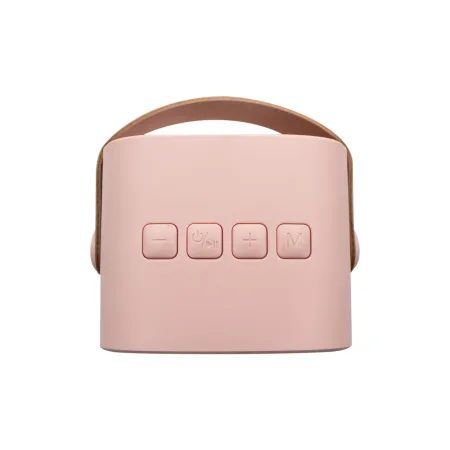 BLUETOOTH KARAOKE SET Růžový mikrofon a reproduktor