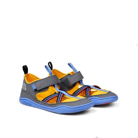 AFFENZAHN SANDAL VEGAN BREEZE TOUCAN Grey | Dětské barefoot sandály  3