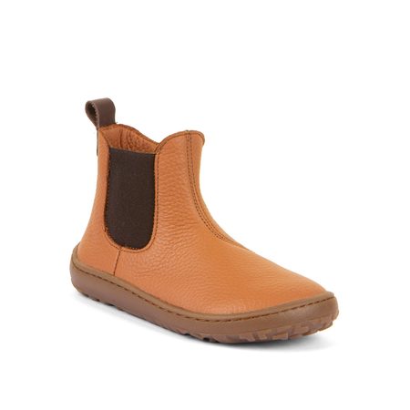 FRODDO KOTNÍKOVÉ CHELYS II Cognac | Barefoot chelsea boty