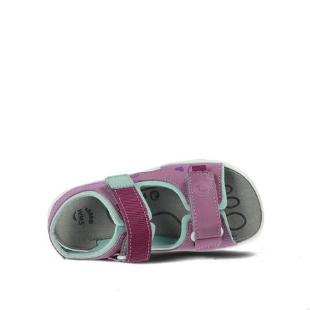 RICOSTA DAISY Purple | Dětské barefoot sandály