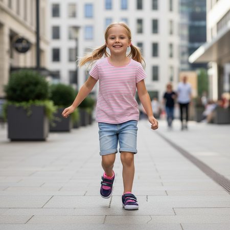 D.D.STEP F093-51399D TENISKY Blue | Dětské barefoot tenisky