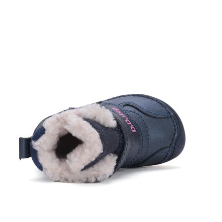 D.D.STEP W073-42814B ZIMNÍ KOTNÍKOVÉ BOTY Royal Blue 4