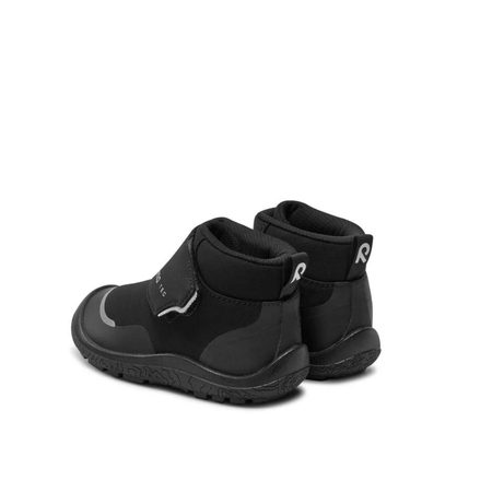 REIMA HIPPII Black | Dětské barefoot zimní boty