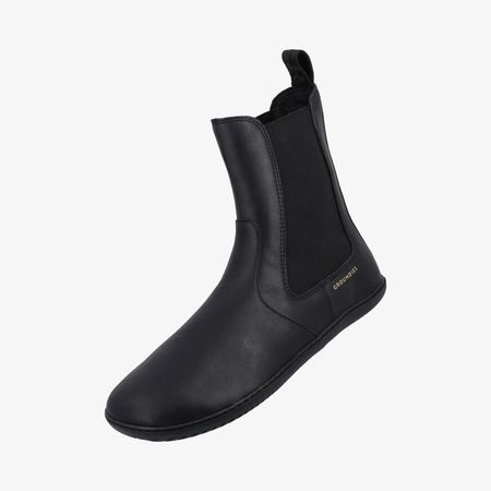 GROUNDIES CAMDEN Black | Chelsea zateplené barefoot boty 2