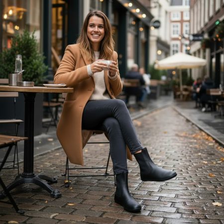 GROUNDIES CAMDEN Black | Dámské barefoot chelsea