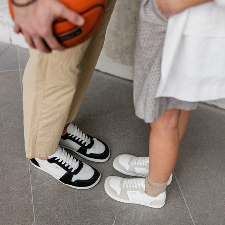 SHAPEN TENISKY RE:WIND White Leather | Barefoot tenisky