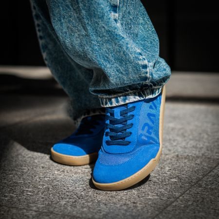 CRAVE CUPERTINO Blue | Barefoot tenisky