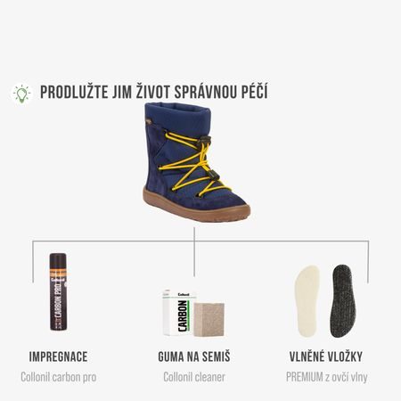 FRODDO ZIMNÍ TEX TRACK WOOL Blue