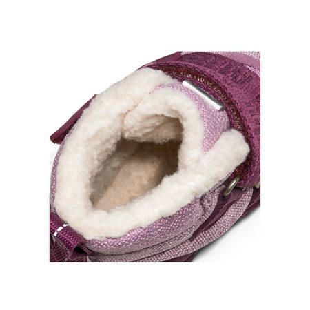 AFFENZAHN PREWALKER MIDBOOT VEGAN SNUGGY Otter Pink | Dětské první barefoot botičky