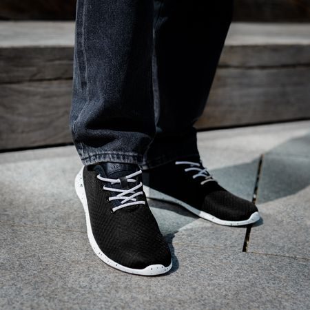 GROUNDIES BALANCE Black | Barefoot tenisky