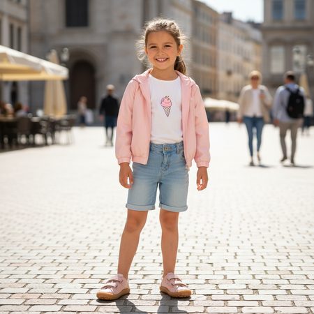 FRODDO TENISKY LEATHER D-VELCRO II Pink Shine | Dětské barefoot tenisky