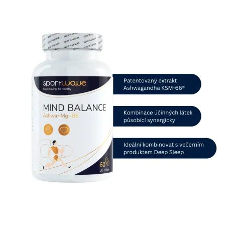 Mind Balance (Ashwagandha KSM-66® + Hořčík + B6)