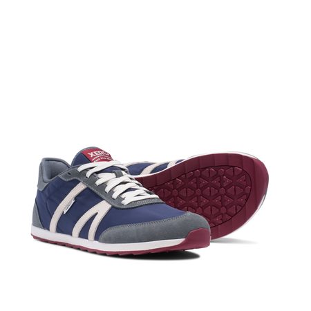 XERO SHOES WYNN Blue/Gray /Red M | Pánské barefoot tenisky