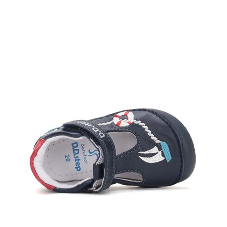 D.D.STEP H070-51434 SANDÁLY Royal Blue | Dětské barefoot sandály