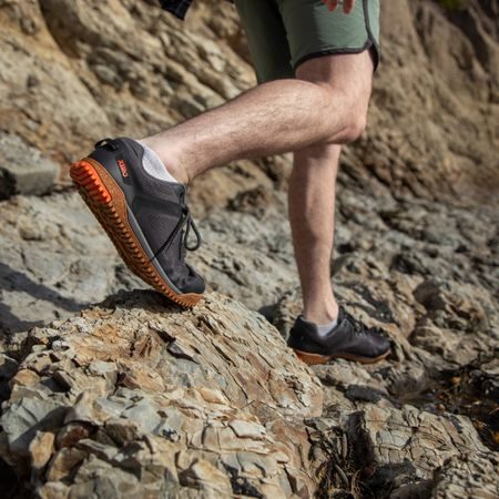 XERO SHOES RIDGEWAY LOW MESH Faded Black | Barefoot pohorky